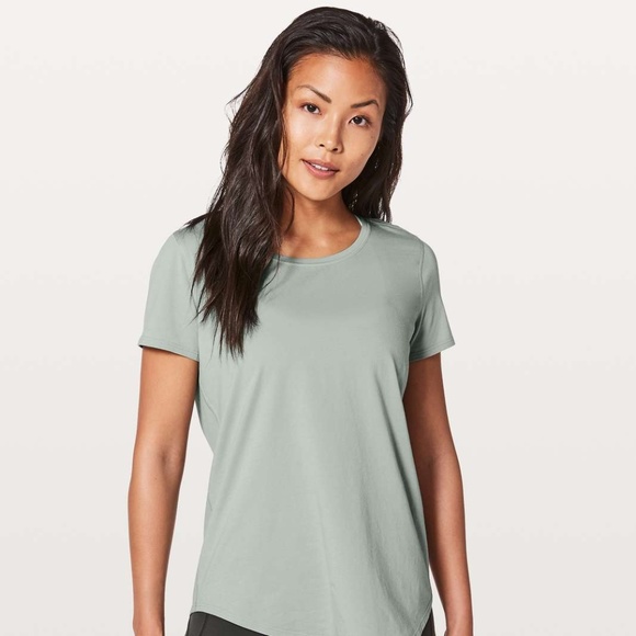 lululemon athletica Tops - Lululemon Love Crew in Misty Moss Color